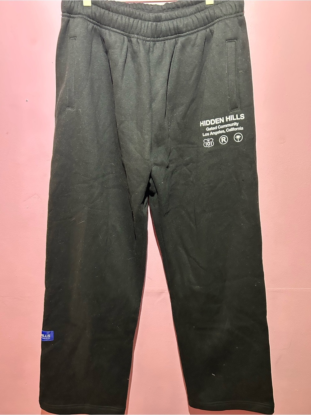 Men’s Black Sweatpants Hidden Hills